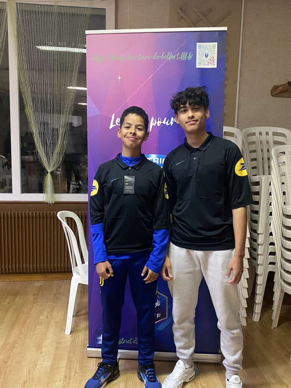 Félicitations à nos nouveaux arbitres US Avanne Aveney